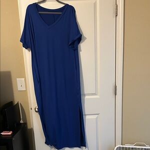 SHEIN Curve Royal Blue Garment